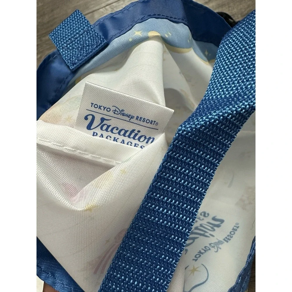 Tokyo Disney Resort Vacation Package Multi Gauze Blanket & Shoulder Bag Htf